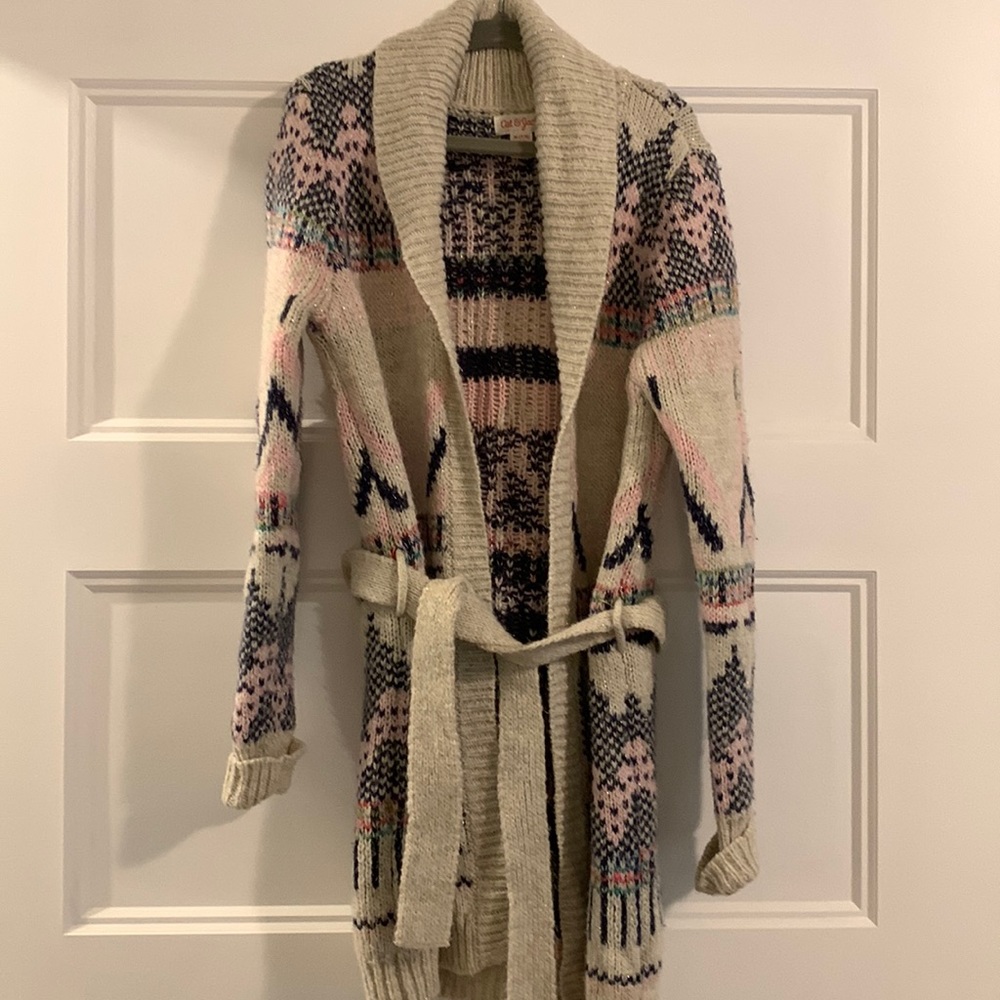 Girls cardigan sweater